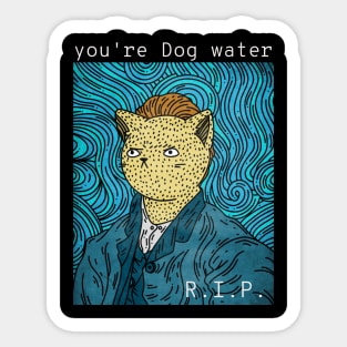 dog water 04 Sticker